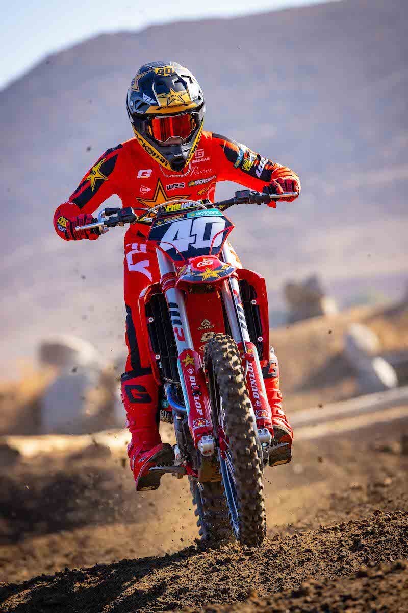 Team Rockstar Energy GASGAS Factory Racing pronto per la stagione SX 2025